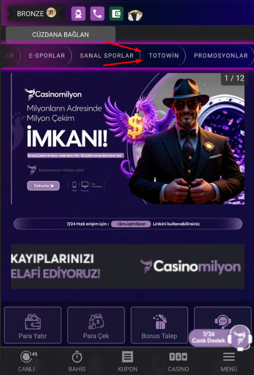 TOTOWIN Katılım